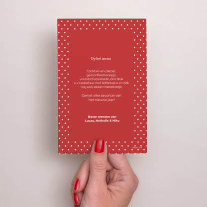 Kerstkaart Eindejaar Portret Foto foto N° 3