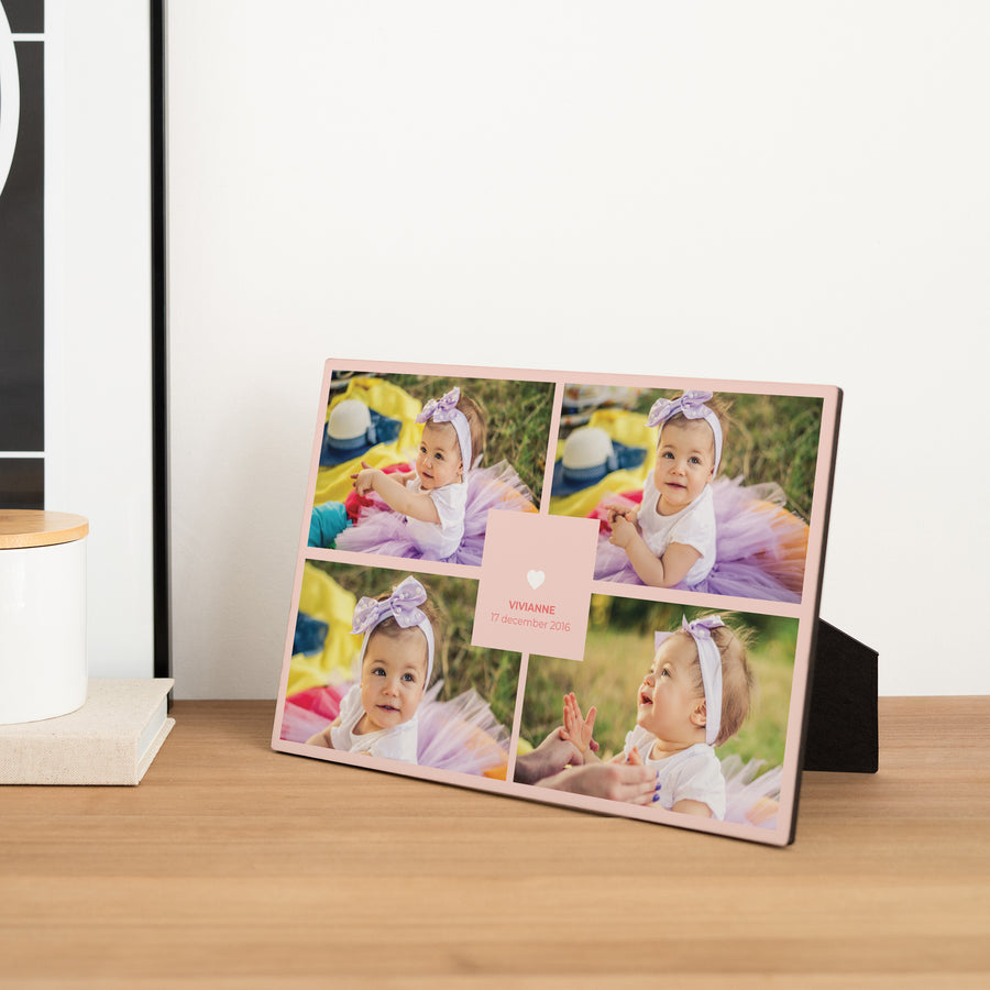 Fotolijst Eindejaar Landschap Gepersonaliseerde pasgeboren baby foto
