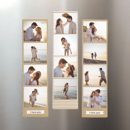 Fotoprint Foto's Set van 3, magnetisch. Liefdesroos enz... foto N° 1