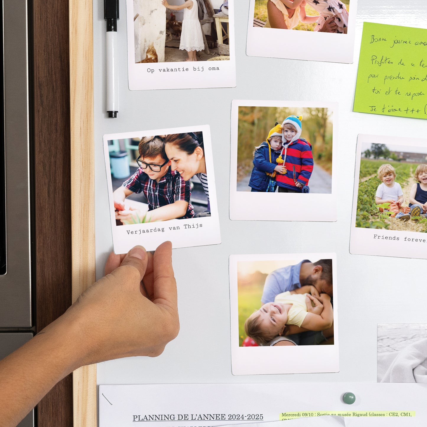 Fotoprint Foto's Set van 12, magnetisch Basis Klassiek Magnetisch foto N° 2