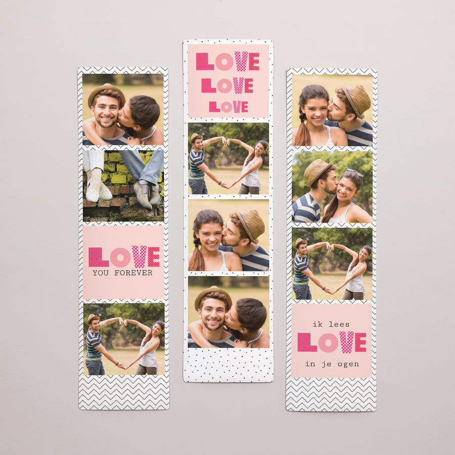 Fotoprint Foto's Set van 3, magnetisch. Goed voor foto