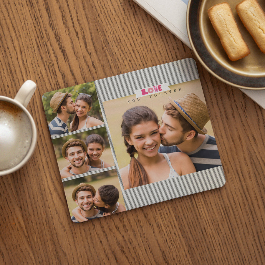 Muismat Objecten Rechthoek Naar de zin van de liefde foto