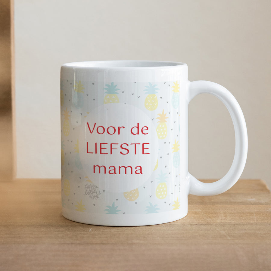 Mok Objecten Wit Maman Soleil foto