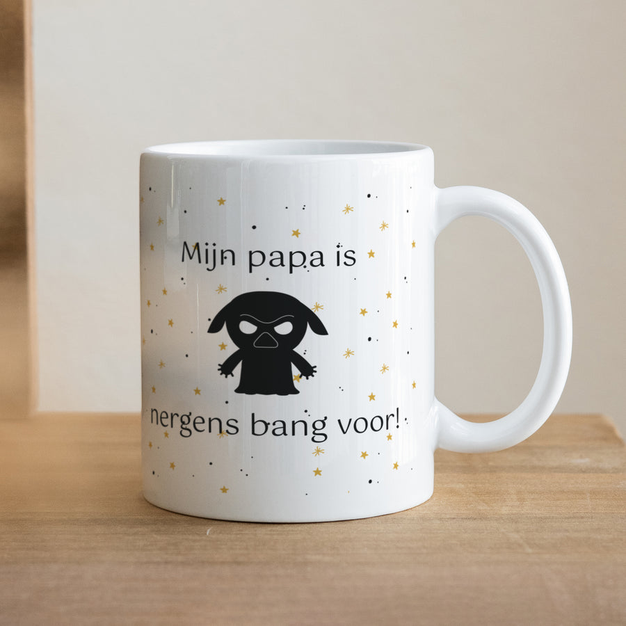 Mok Objecten Wit Jij bent mijn vader foto