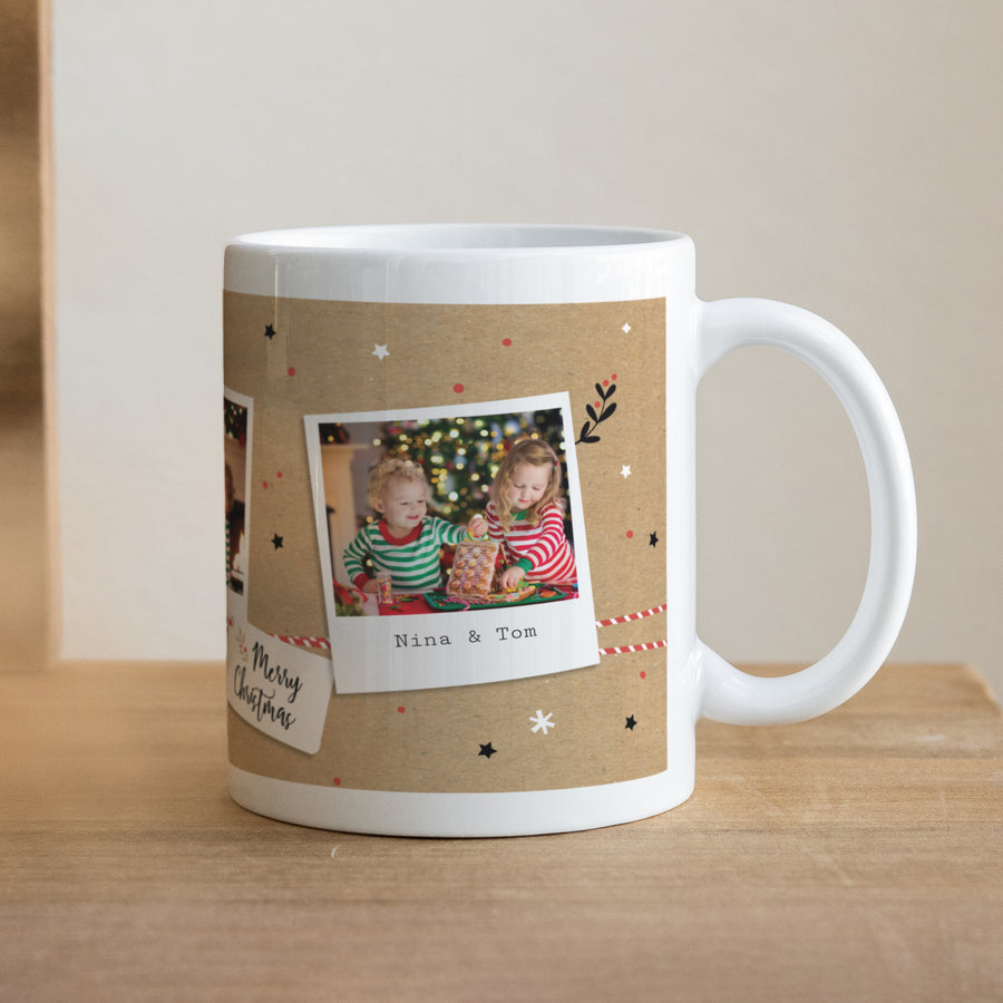 Mok Objecten Wit Kerstthee foto