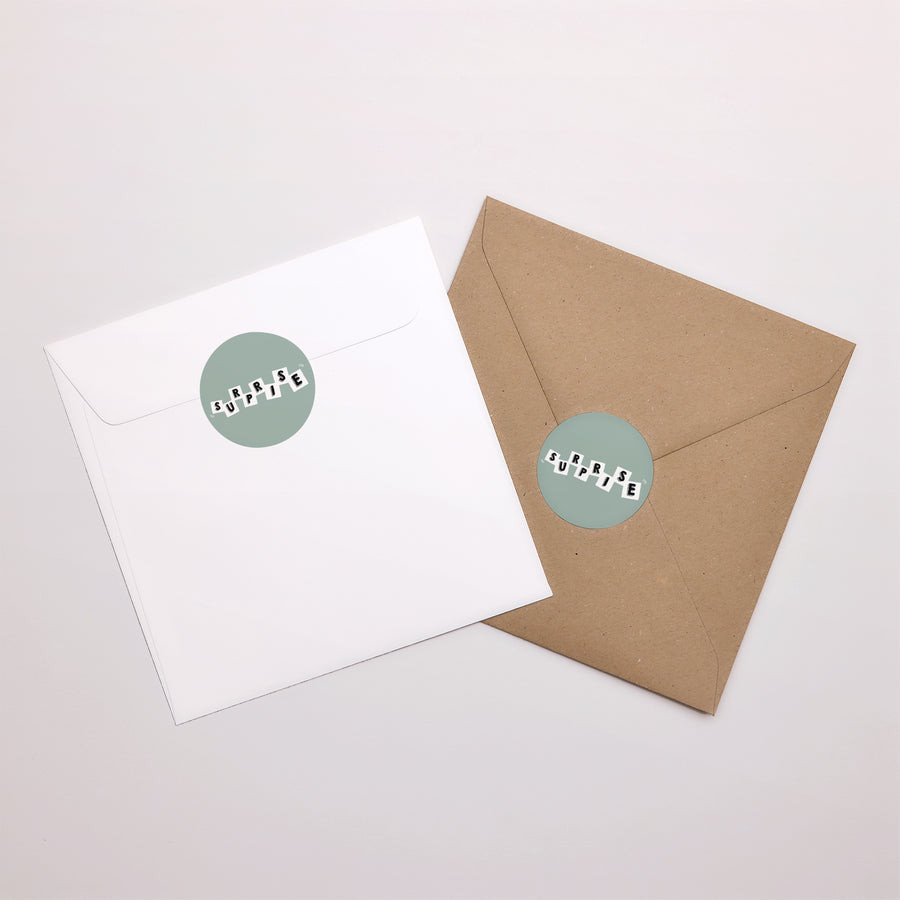 Sticker Geboorte Cirkel Brieven van baby's foto