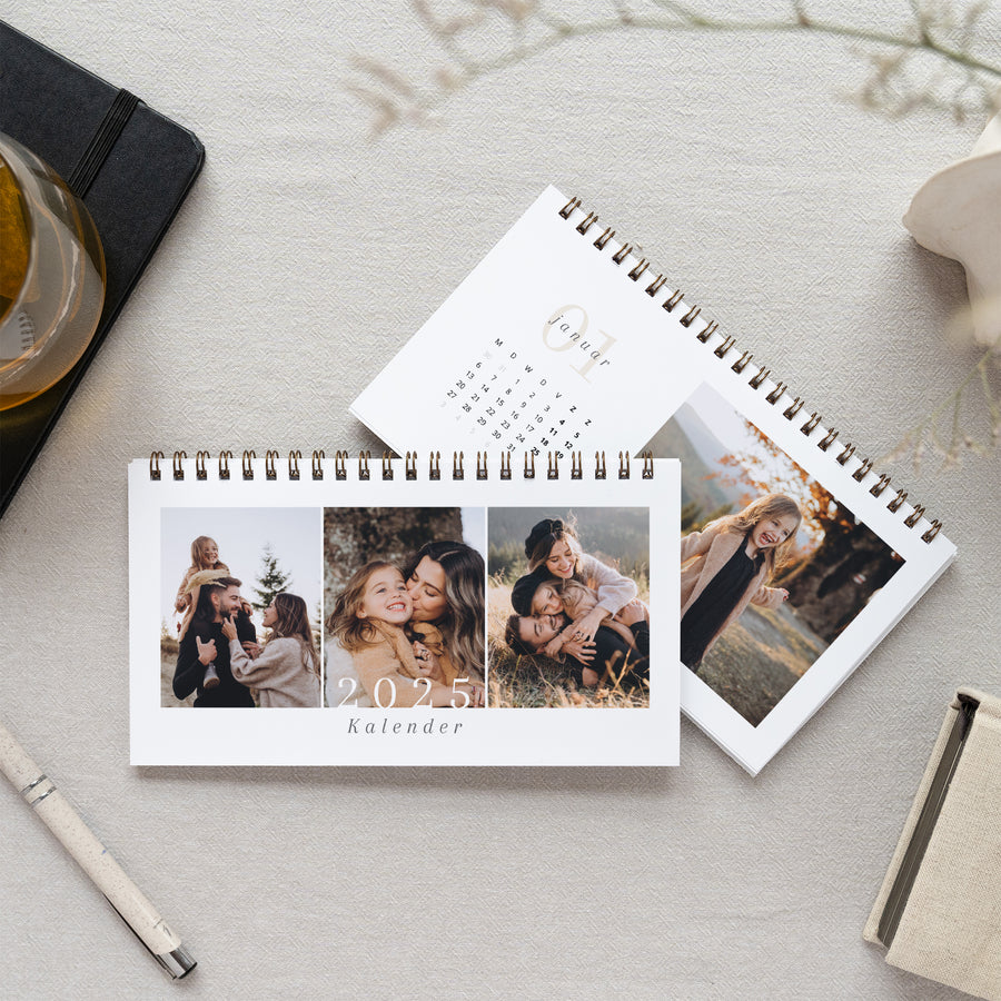 Kalender Eindejaar Kantoor, landschap Klassieke multiphoto's foto