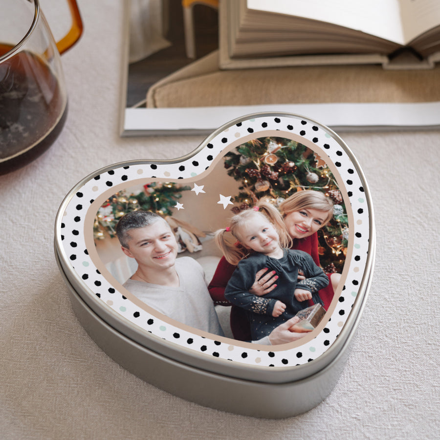 Metalen doos Objecten Hart Hart van Liefde II foto