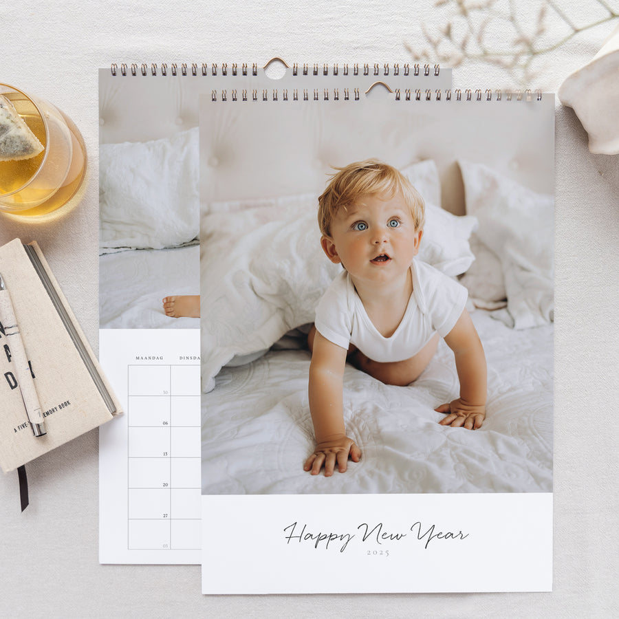 Kalender Eindejaar Muraal A3 Klassieke fotografie foto