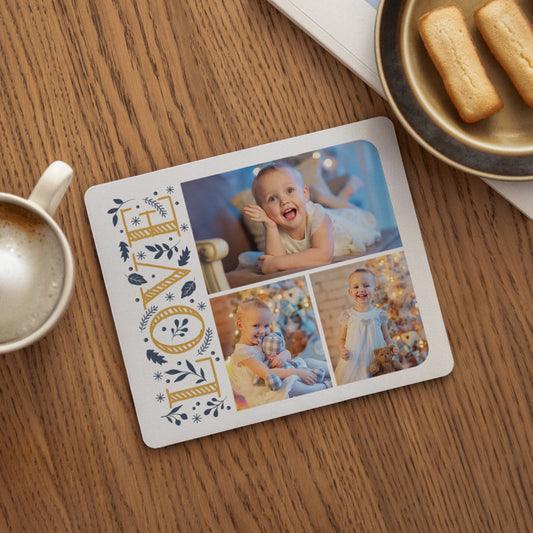 Muismat Objecten Rechthoek Hou van Kerstmis foto