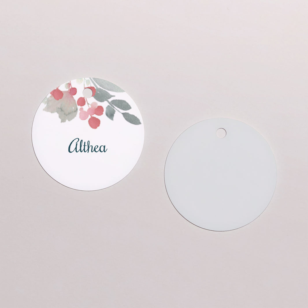 Cadeaulabel Geboorte Ronde Althea foto N° 1