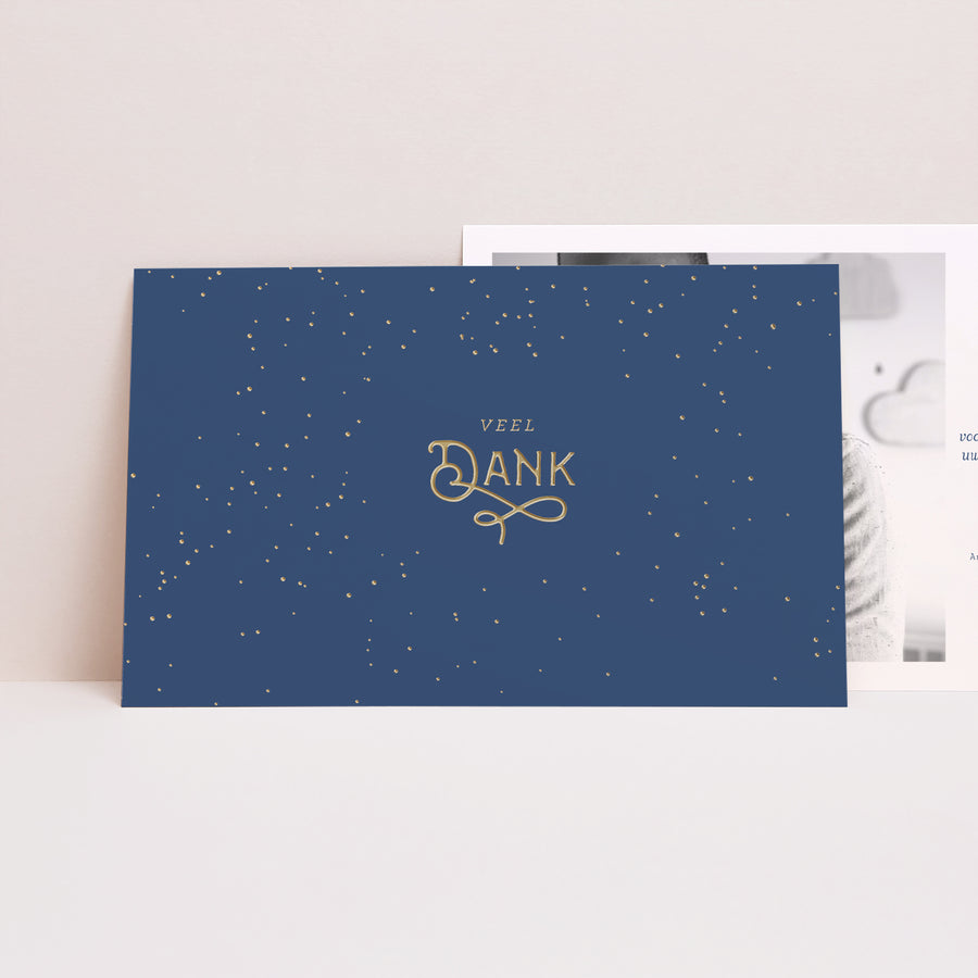 Bedankkaart Geboorte Landschap Orion foto