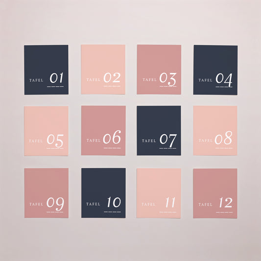 Fotoprint Huwelijk Twaalf stuks Minimalistische nuances foto