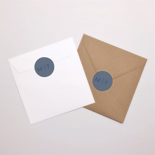 Sticker Huwelijk Cirkel Naakt & maritiem chic foto