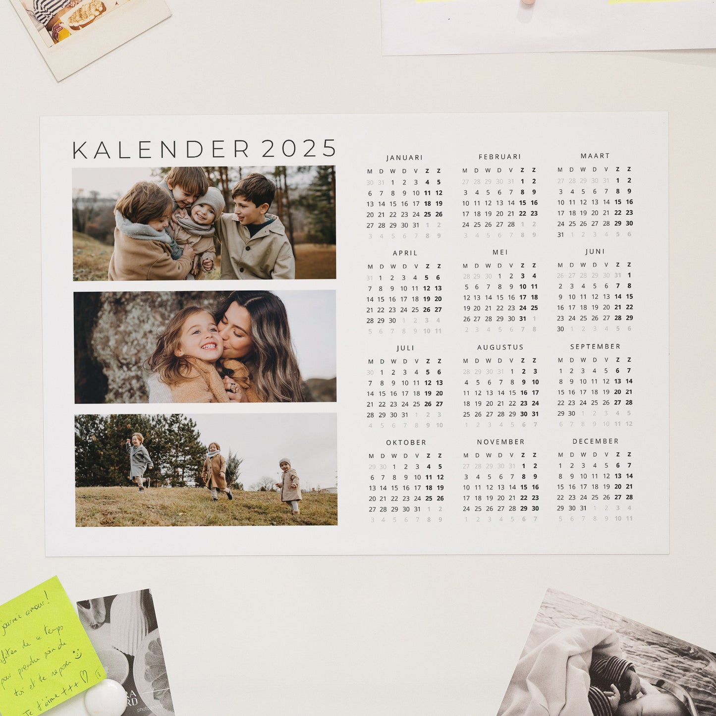 Kalender Eindejaar Magnetisch landschap Avonturen 2 foto N° 1