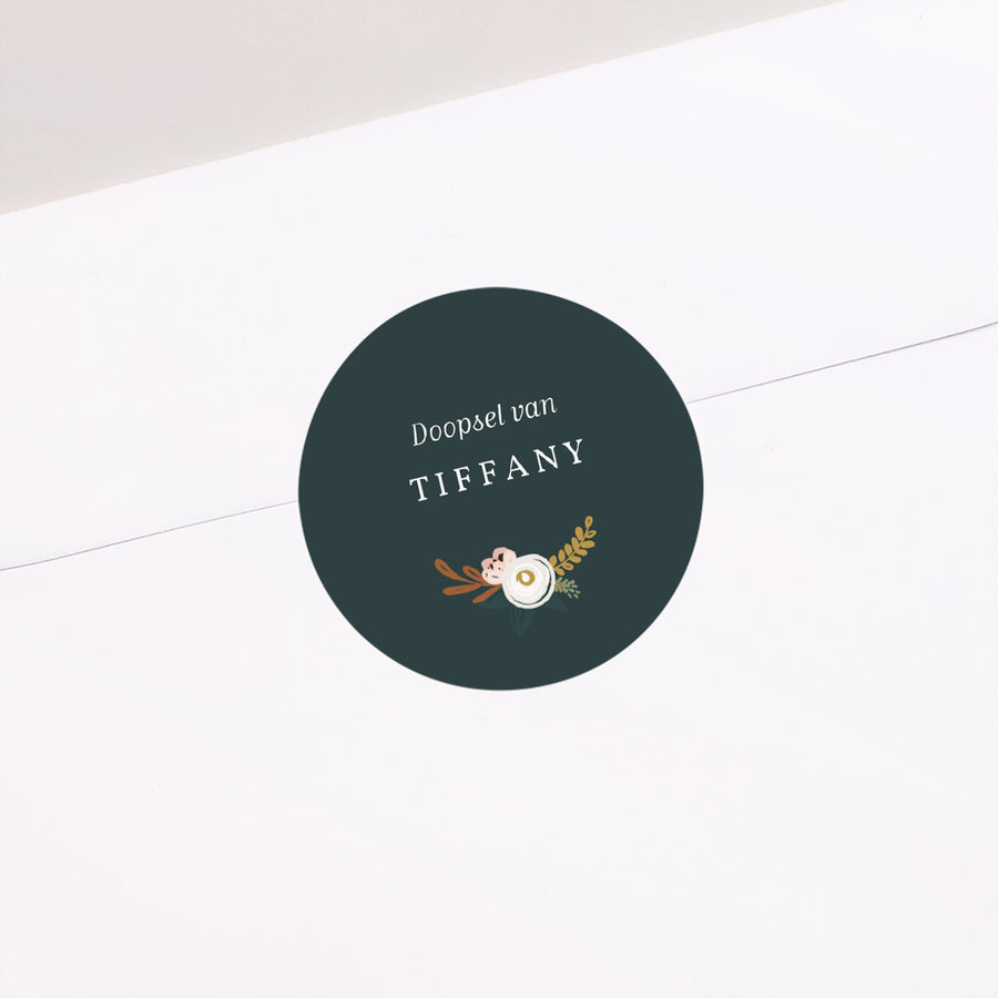 Sticker Doop Cirkel Vrijheid foto