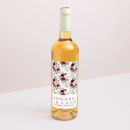 Flesetiket Huwelijk Portret Rock'n'Gold foto N° 1