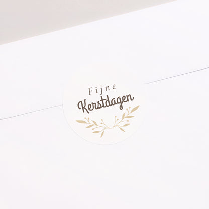 Sticker Eindejaar Cirkel Fotomontage foto N° 1