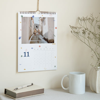 Kalender Eindejaar Muurschildering A4 Op de manier van het fauvisme foto N° 3