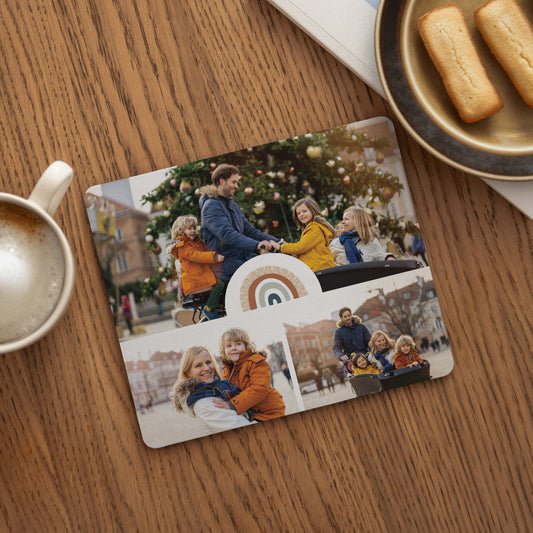 Muismat Objecten Rechthoek Rainbow Wish foto