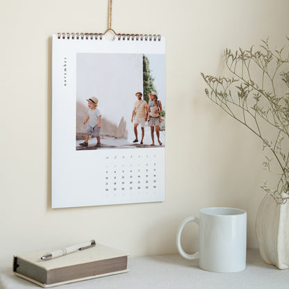 Kalender Eindejaar Muurschildering A4 Nieuw jaar, foto's van geluk foto N° 3