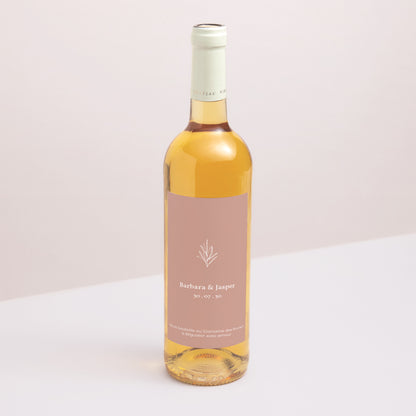 Flesetiket Huwelijk Portret Je pastel foto N° 1