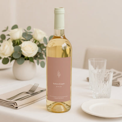 Flesetiket Huwelijk Portret Je pastel foto N° 2