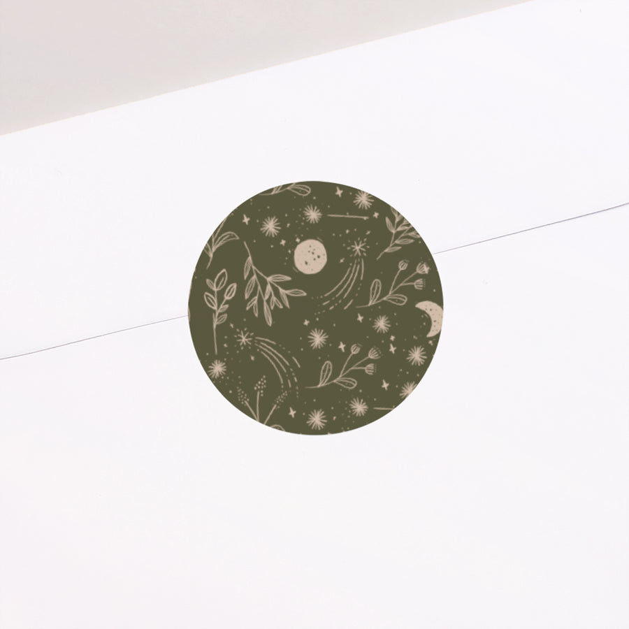 Sticker Geboorte Cirkel Ilan foto