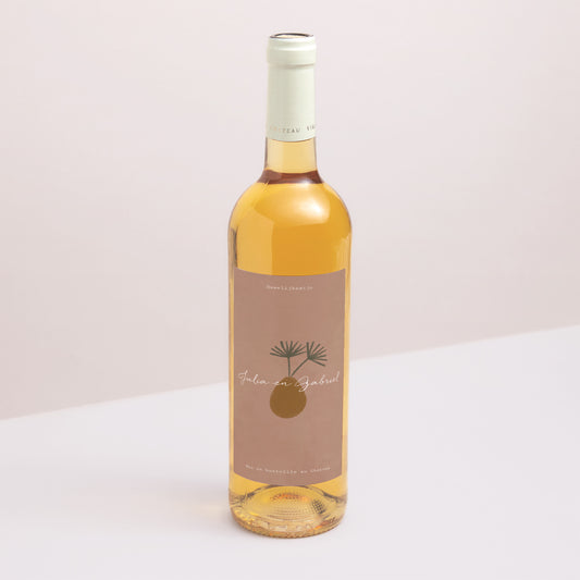 Flesetiket Huwelijk Portret Boho echtpaar om samen te stellen foto