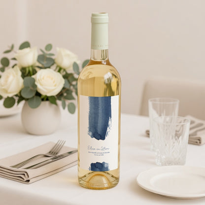 Flesetiket Huwelijk Portret Magische nacht foto N° 2