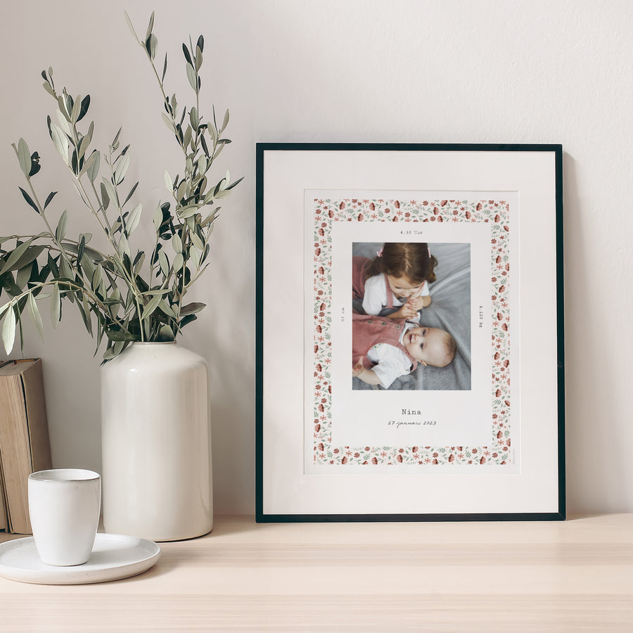 Poster Geboorte Portret Vrijheidsbeeld foto