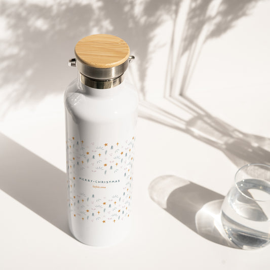 Drinkfles Eindejaar 75 cl Feestelijk motief foto