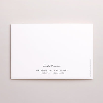 Kerstkaart Eindejaar Dubbele landschapspanelen Kerstseizoen foto N° 3