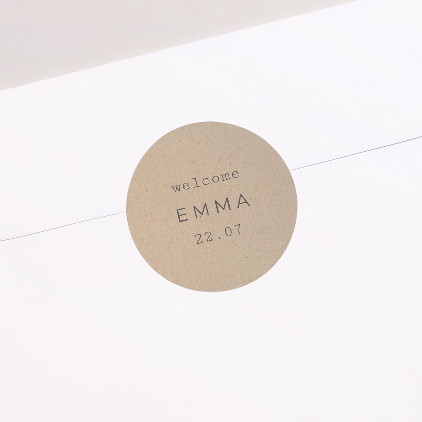 Sticker Geboorte Cirkel Kraft Pictos foto N° 1