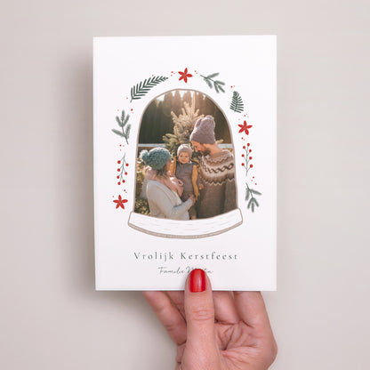 Kerstkaart Eindejaar Souvenirbal foto N° 2