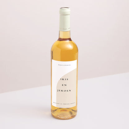 Flesetiket Huwelijk Portret Foto foto N° 1