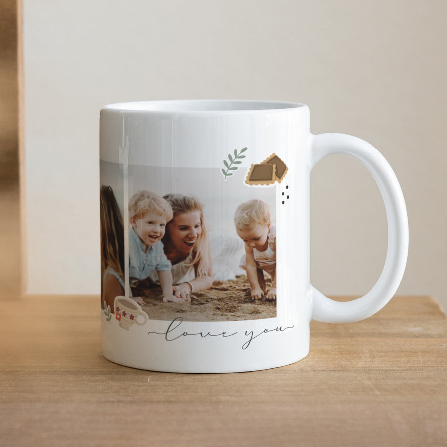 Mok Objecten Wit Mamie Gâteau foto