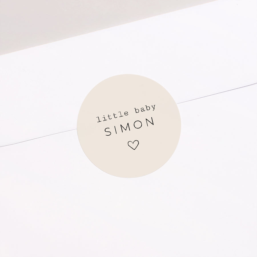 Sticker Geboorte Cirkel Bullet journal Herbarium foto