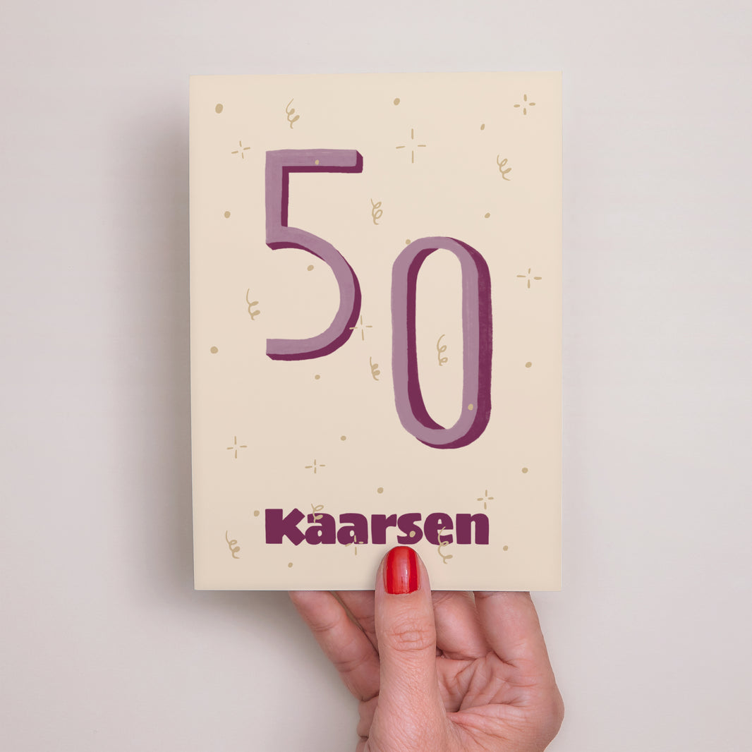 Uitnodigingen Verjaardag Volwassene Pop 50 foto N° 2