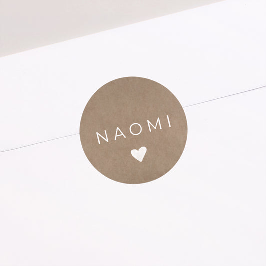 Sticker Geboorte Cirkel Kraft samenstelling foto