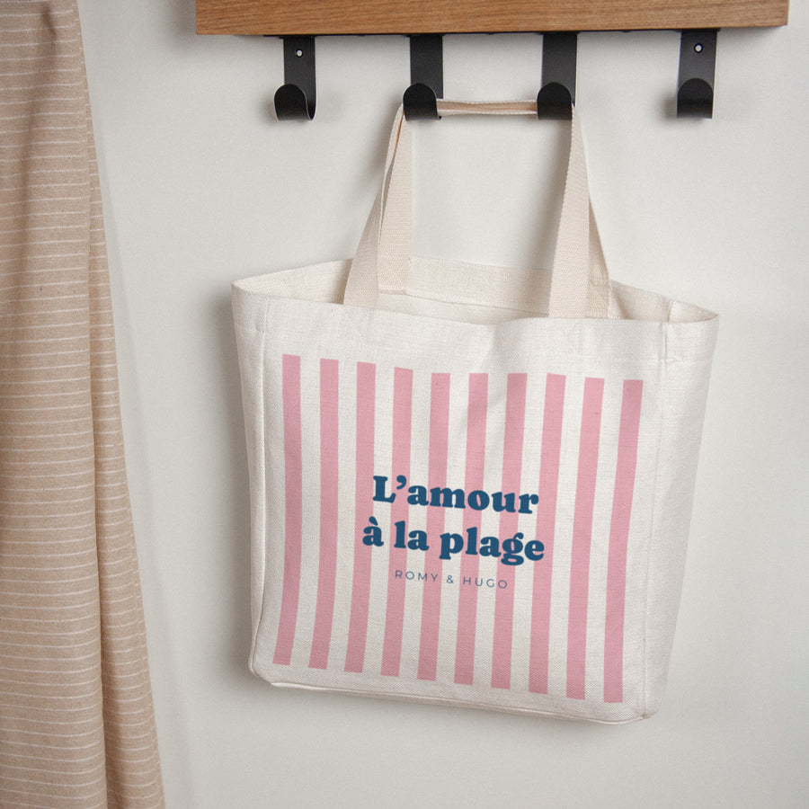 Tote Bag Objecten Handgreep van canvas foto