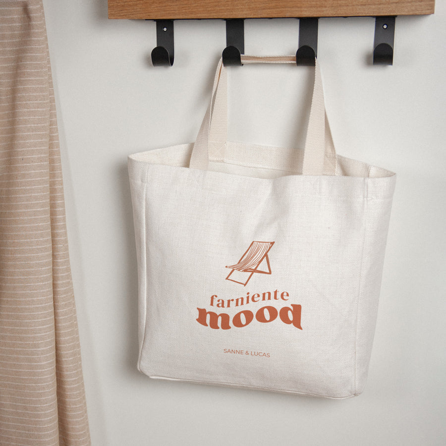 Tote Bag Objecten Handgreep van canvas foto