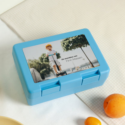 Snackdoos Objecten Blauw Aanpasbare foto foto N° 2