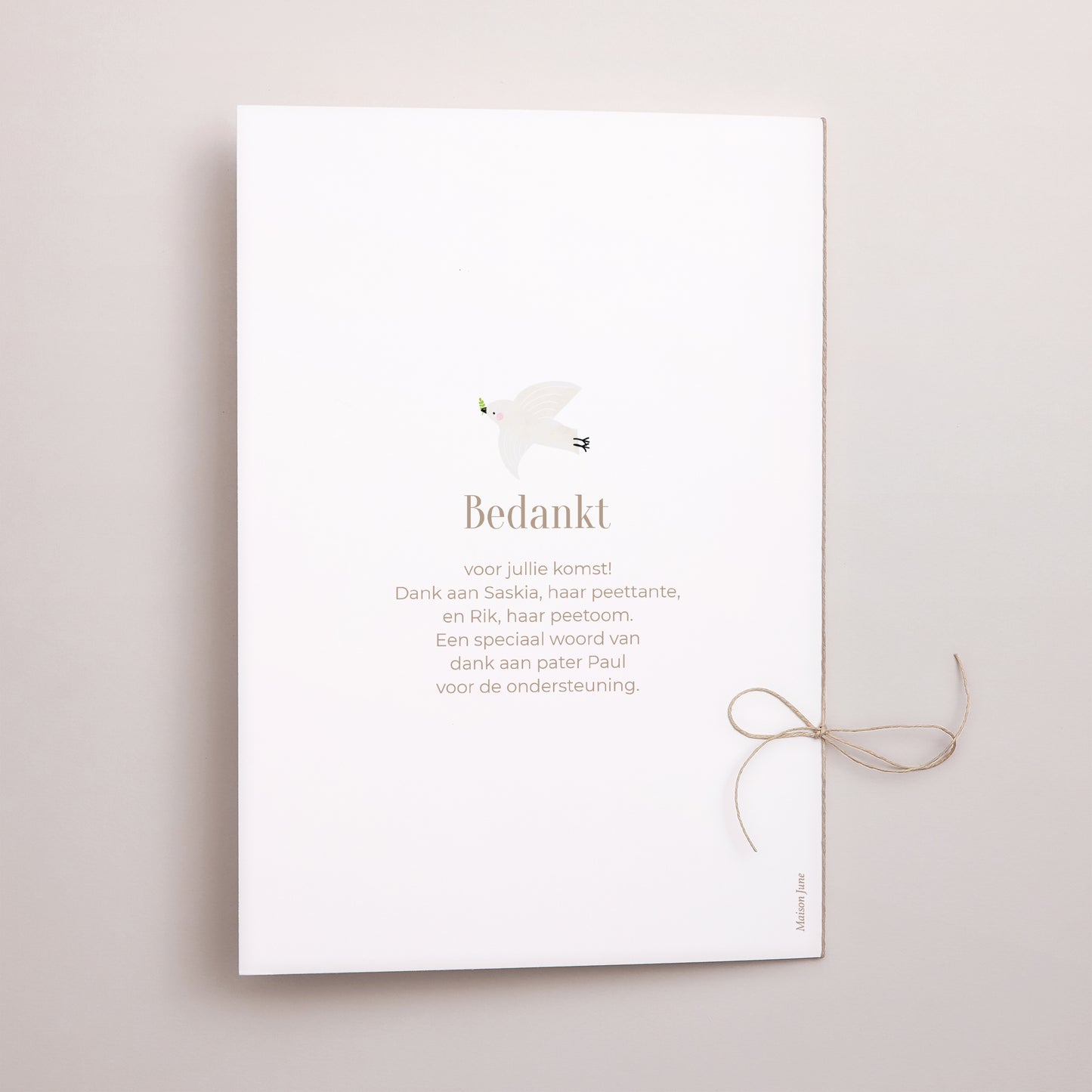 Kerkboekje Geboorte Dubbele deur Basisfotografie foto N° 3