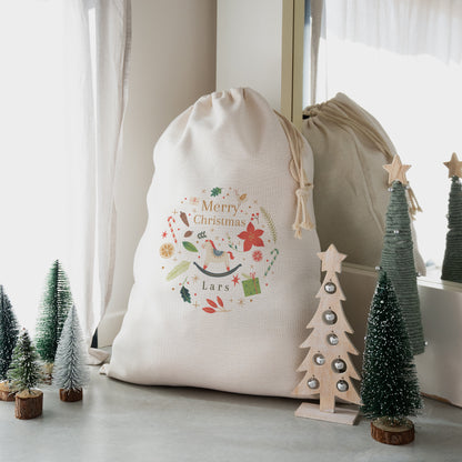 Opbergzak Eindejaar Groot formaat Betoverende wervelwind foto N° 1