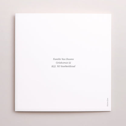 Kerstkaart Eindejaar Dubbel vierluik Rode multifoto's foto N° 3