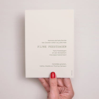 Kerstkaart Eindejaar foto N° 3