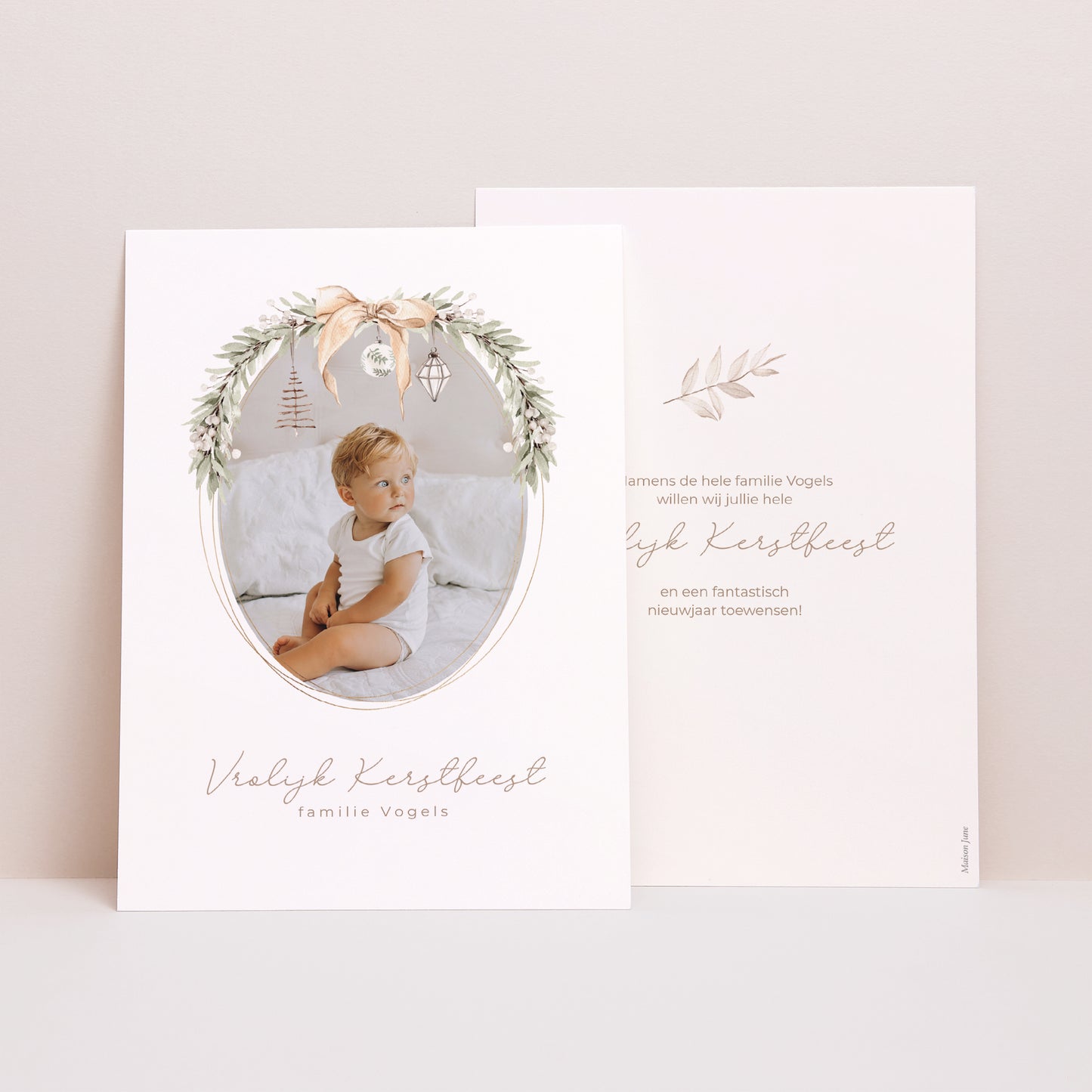 Kerstkaart Eindejaar foto N° 1