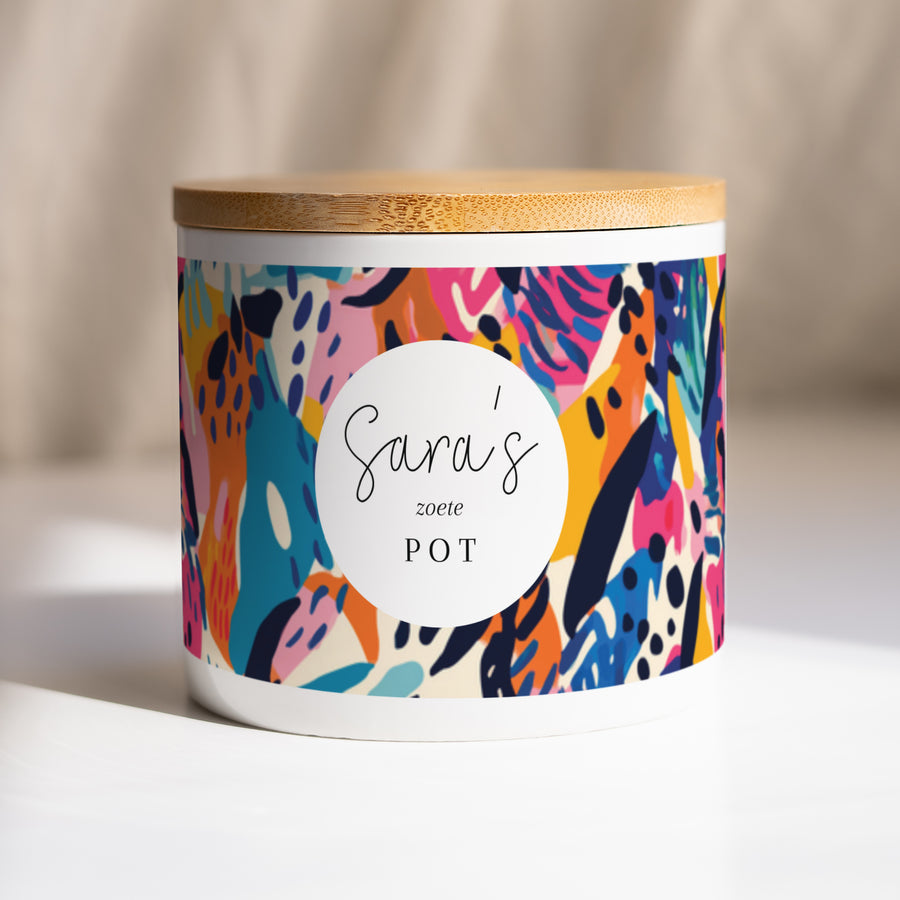 Keramiek pot Objecten 48 cl Samenvatting foto