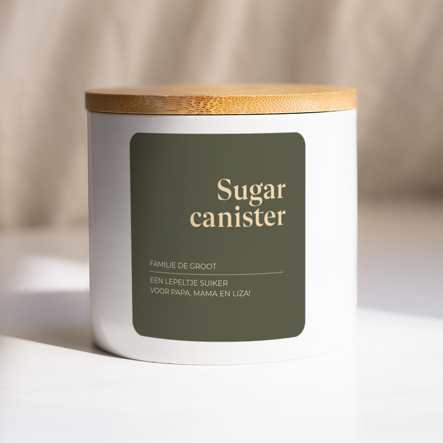 Keramiek pot Objecten 48 cl De suikerdoos foto